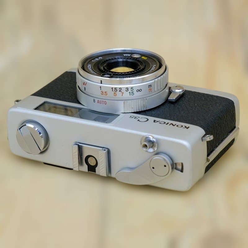 整備品】珍品 KONICA C35 コニカ シルバーカウンター - メルカリ