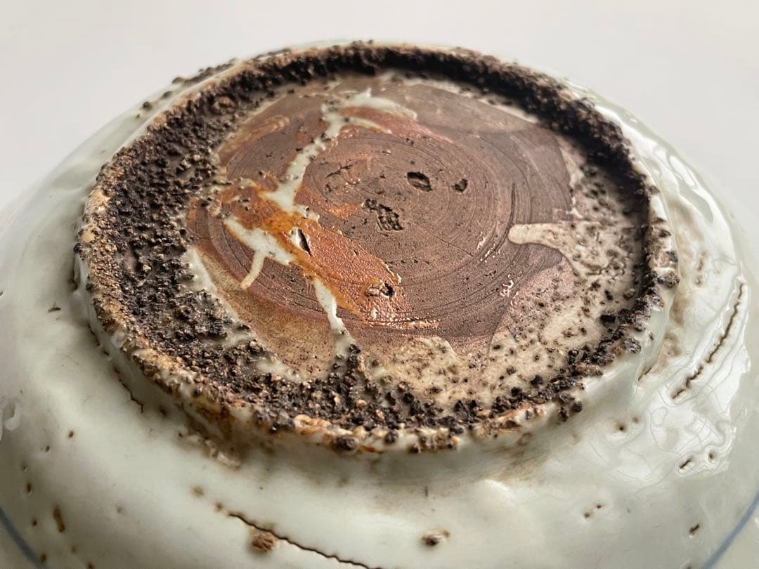 骨董 アンティーク 呉須 染付 鹿花文様 七寸皿 漳州窯 明 呉須手