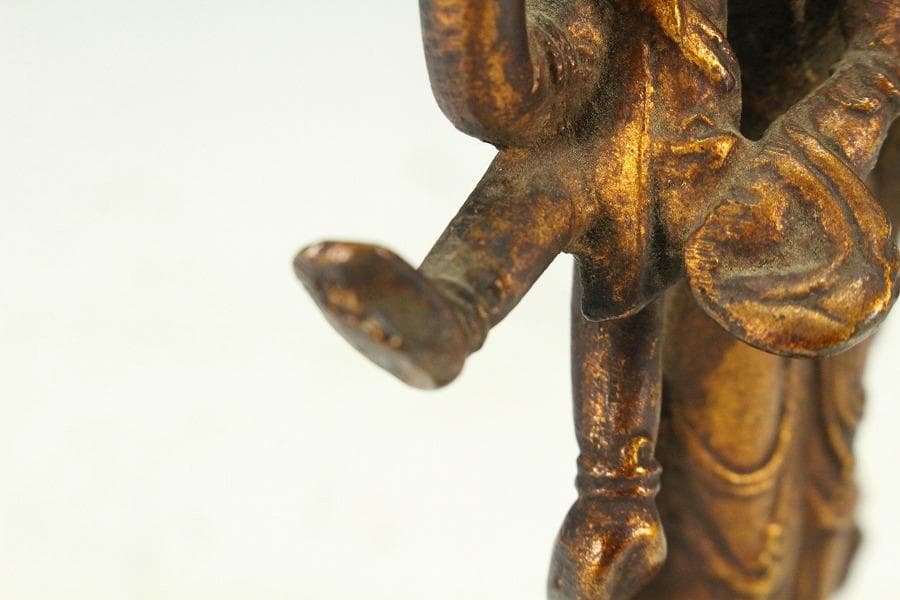 仏教美術 ガンダーラ 銅仏像(K-XA901) - メルカリ