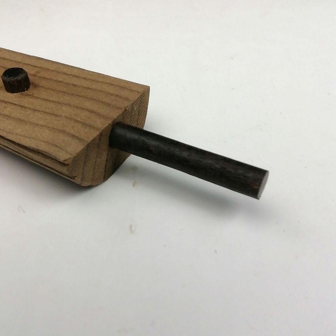 T837 香合 『神代杉 傘香合』『畑幸春 作』 共箱 茶道具