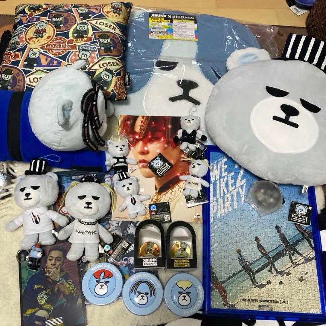 BIGBANG KRUNK ぬいぐるみセット - メルカリ
