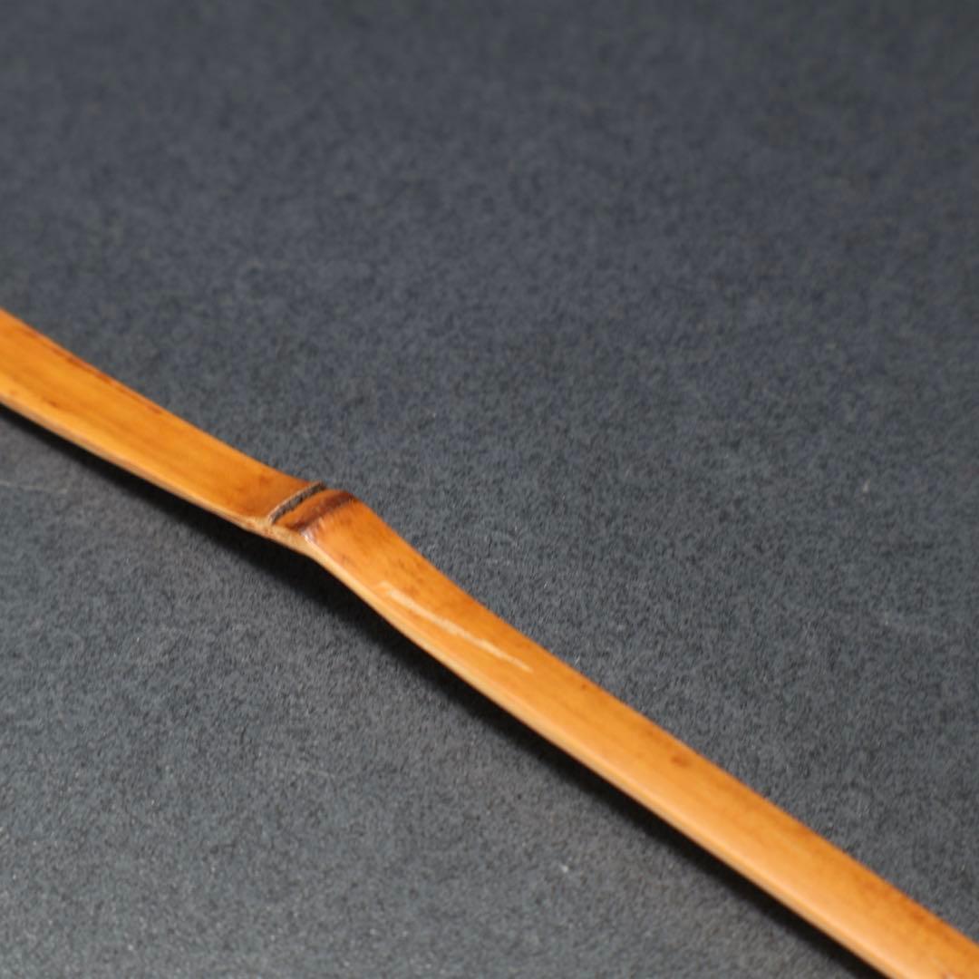 茶道具】茶杓 雁が音 かりがね 小堀定泰 大徳寺 R0539ダP 茶道具】茶杓