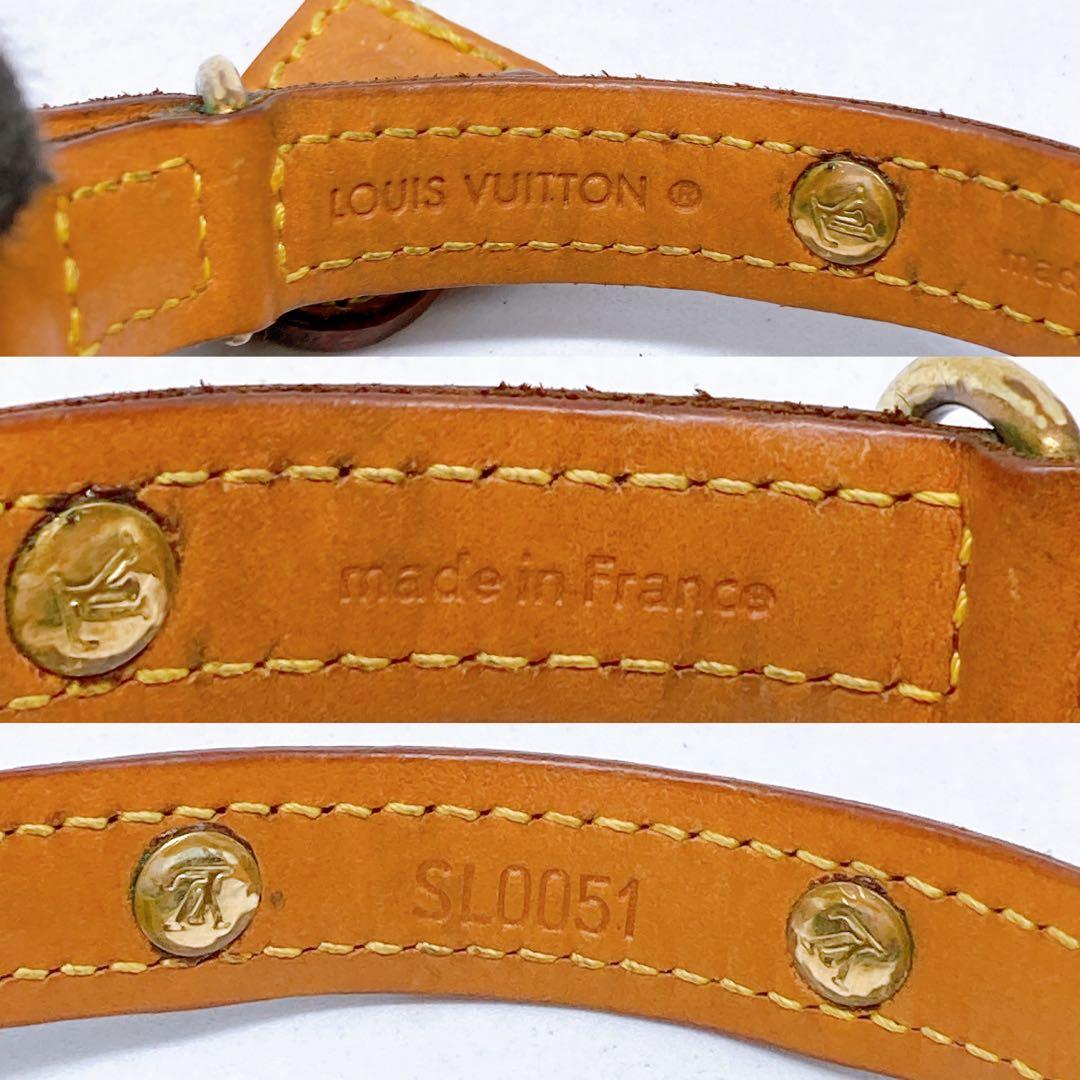 891 ルイヴィトン モノグラム 首輪 犬 猫 ペット用 コリエバクスター