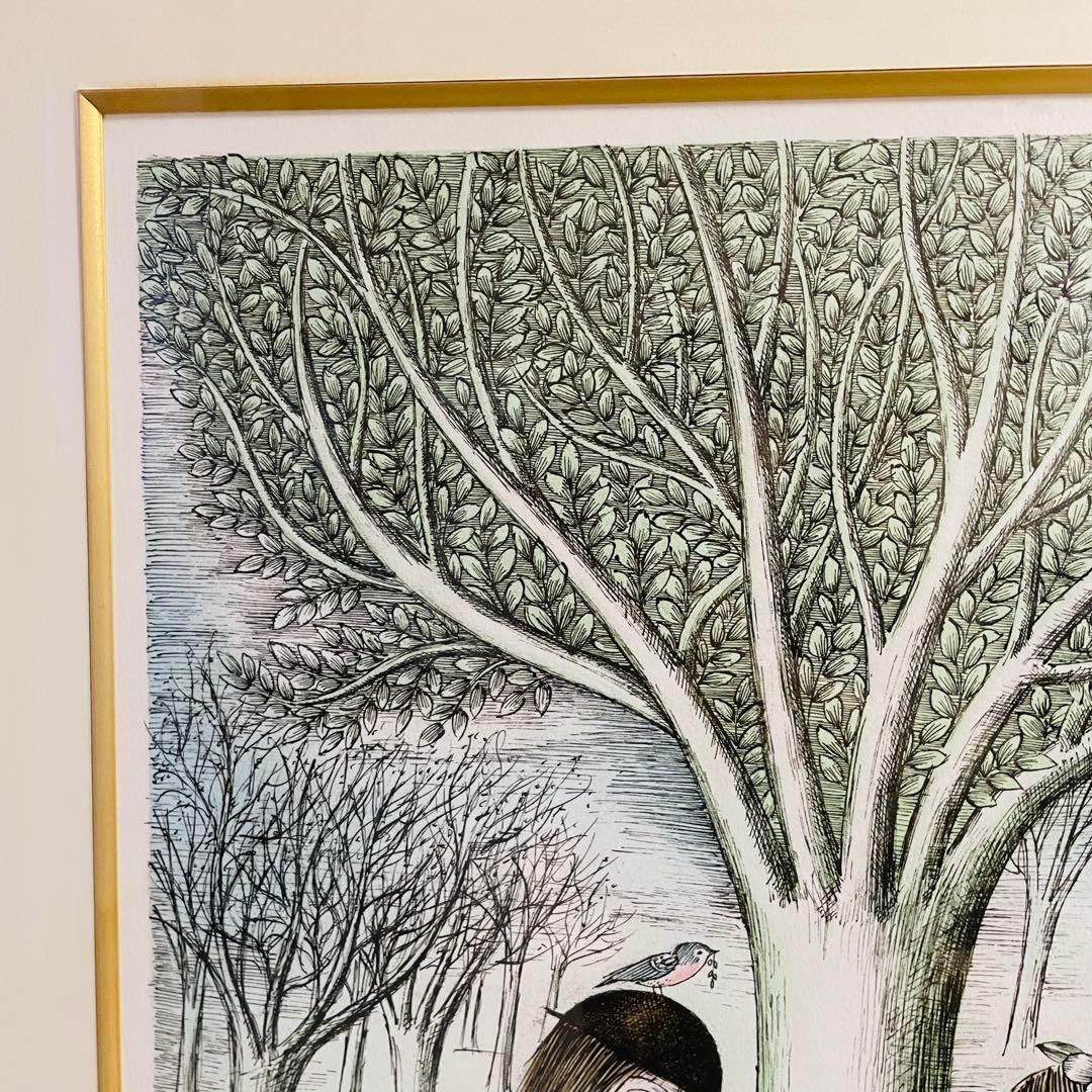 レイモンペイネ 『心を開いて』 リトグラフ 大型 版画 エディションNo