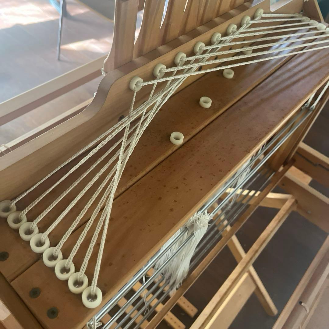 アシュフォード　テーブルルーム8枚綜絖60㎝幅　スタンド　ペダル