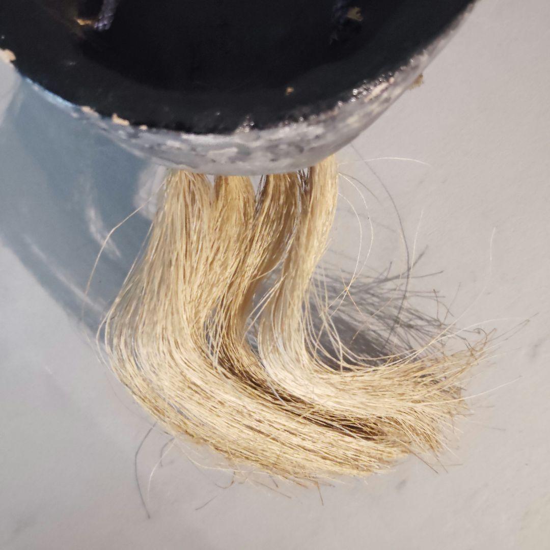 京都紙屋川面 端啓 お面 翁面相 てすき和紙製 古美術 伝統