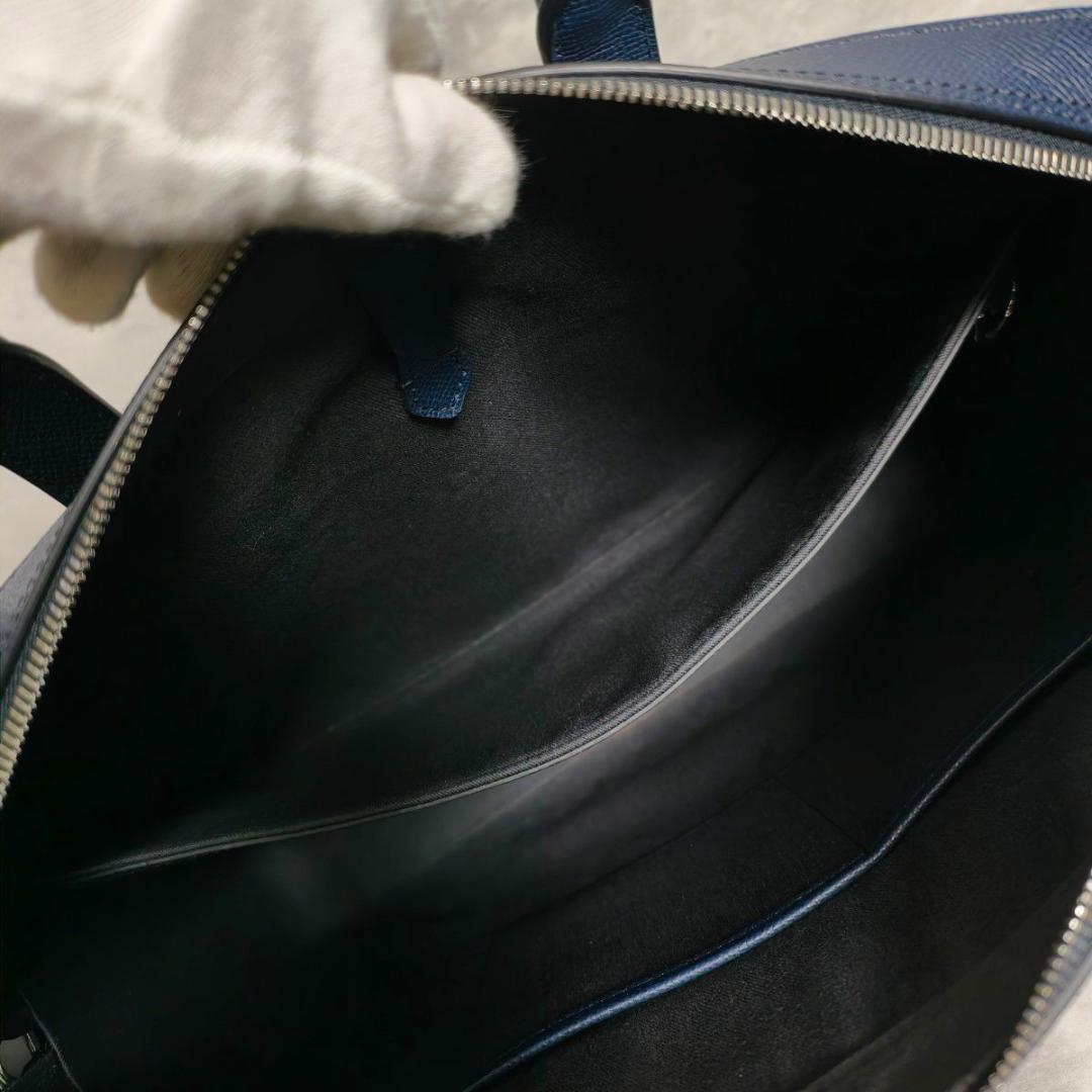 【極美品】dunhill ダンヒル カドガン ブリーフケース ネイビー