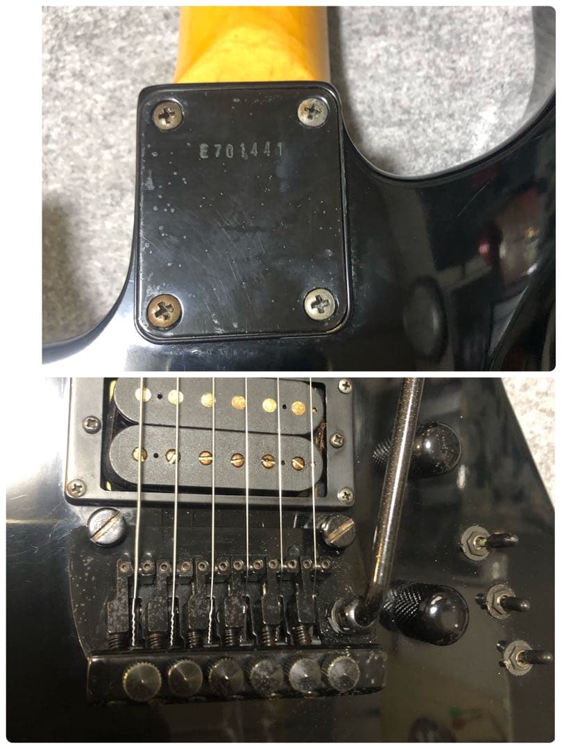 轟音　ビルスブラザーズ　フロイドローズ　SSH バナナヘッド　ジャクソンインレイ