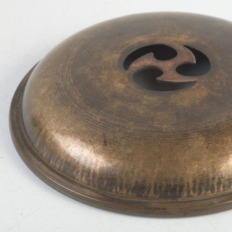 煎茶道具 黄銅 茶こぼし 建水 V 9637