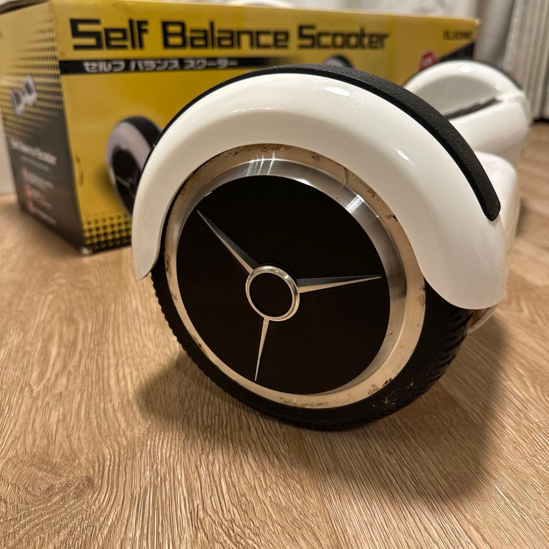 ノジマ　ELSONIC セルフバランススクーター ホワイト