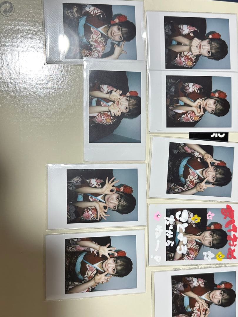 齋藤樹愛羅 直筆 生写真 LOVE イコラブ 齋藤樹愛羅 生写真 直筆 内緒