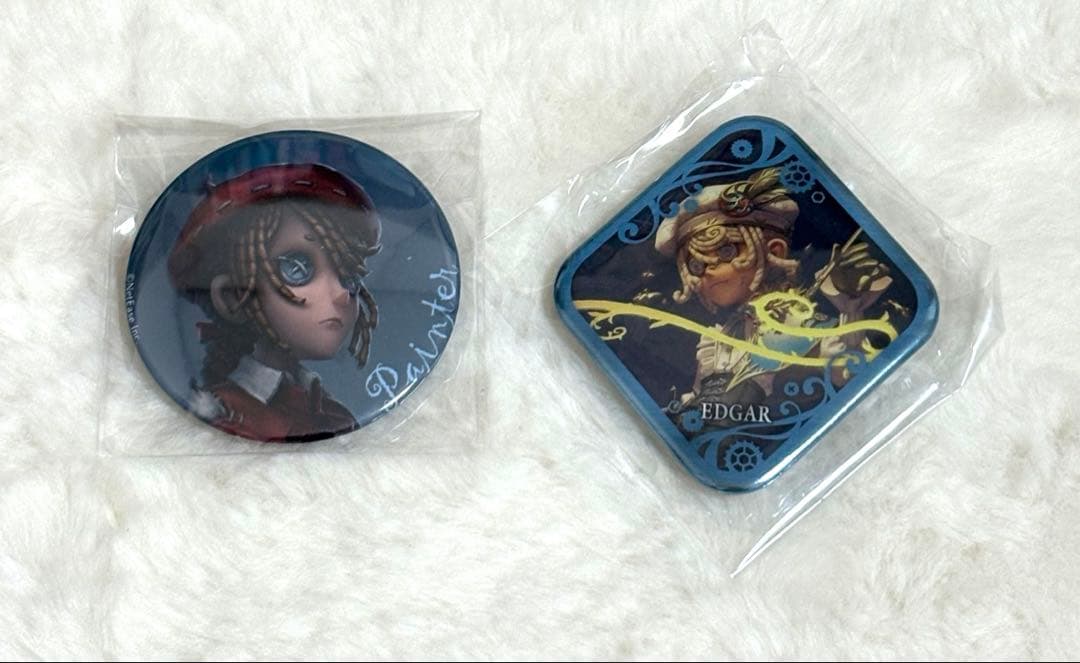 IdentityV 第五人格 画家 エドガー・ワルデン 缶バッジ 設定画 黄金比