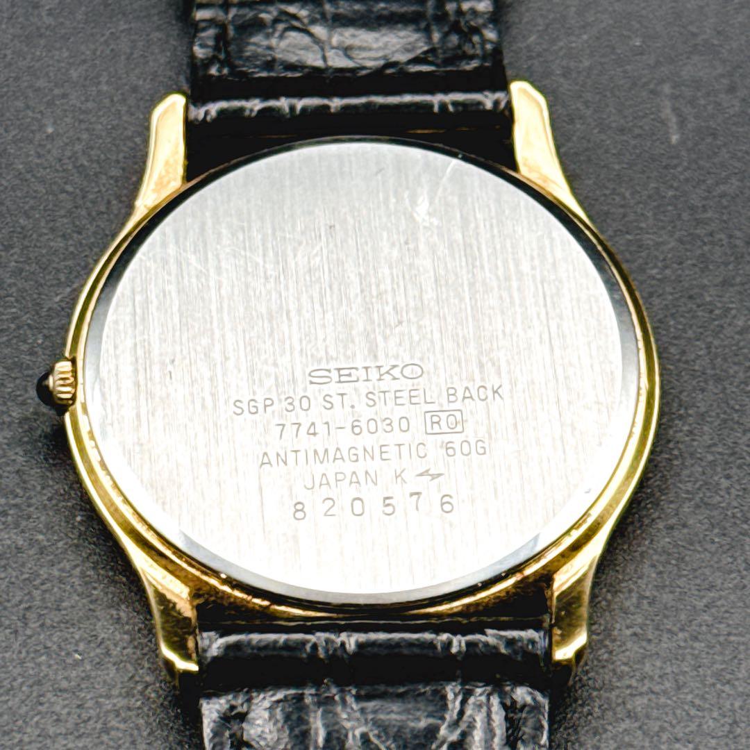 SEIKO Dolce 7741-6030 稼働品 メンズ クォーツ セイコー