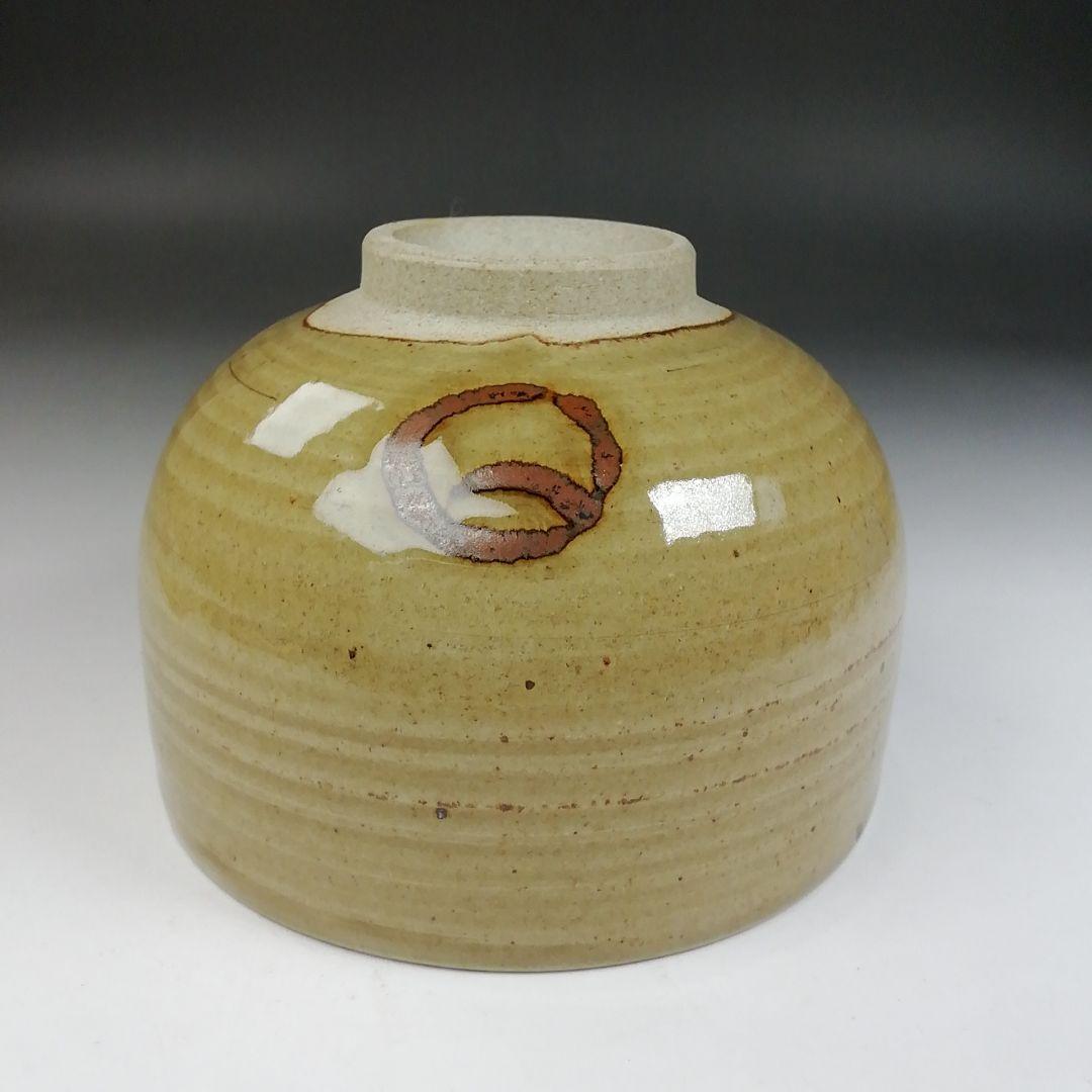 T772 茶碗 『虫明焼』『松本学 造』 共箱 抹茶碗 茶道具