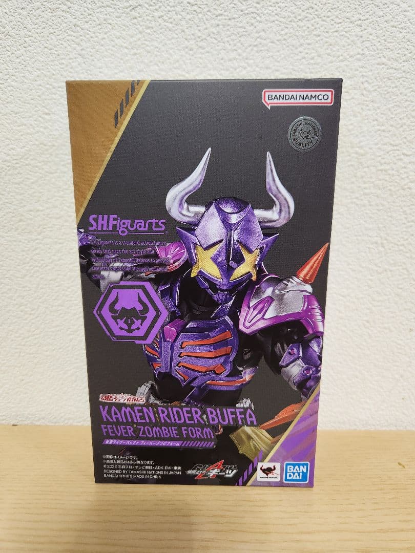 輸送箱未開封 フィギュアーツ 仮面ライダーバッファ フィーバーゾンビ
