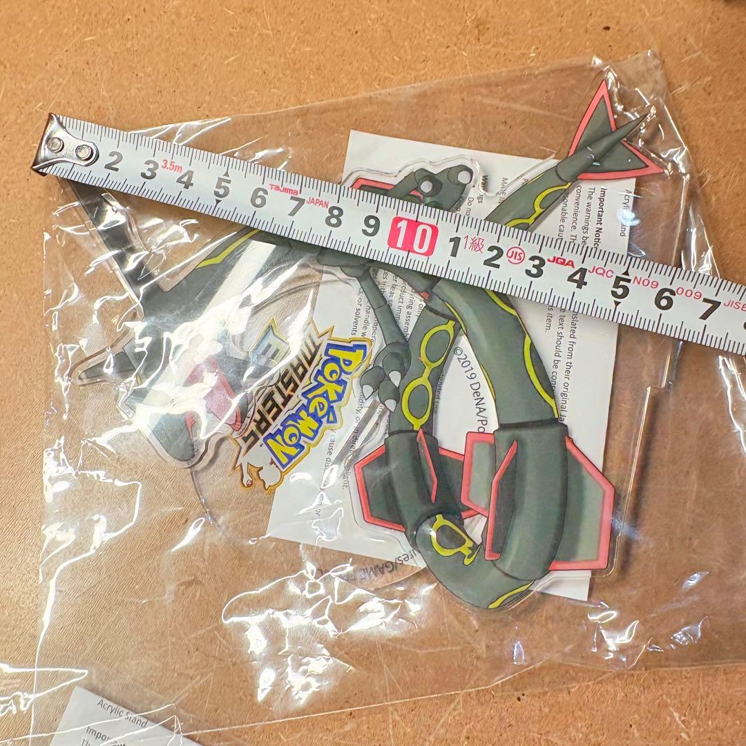 ダイゴ & 黒いレックウザ 限定アクリルスタンド　ポケモンマスターズEX 非売品