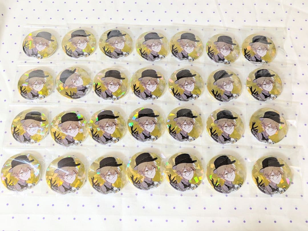 凪のあすから くじ引き堂 くじ D賞 缶バッジ 向井戸まなか 比良平ちさき