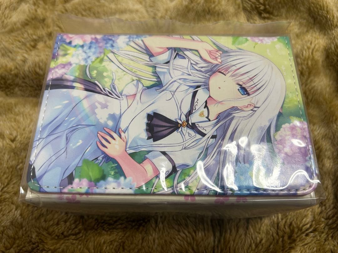 Summer Pockets 合皮デッキケース　サマーポケッツ　鳴瀬しろは　新品 Amazon | 合皮製デッキケースW Summer Pockets REFLECTION BLUE「鳴瀬