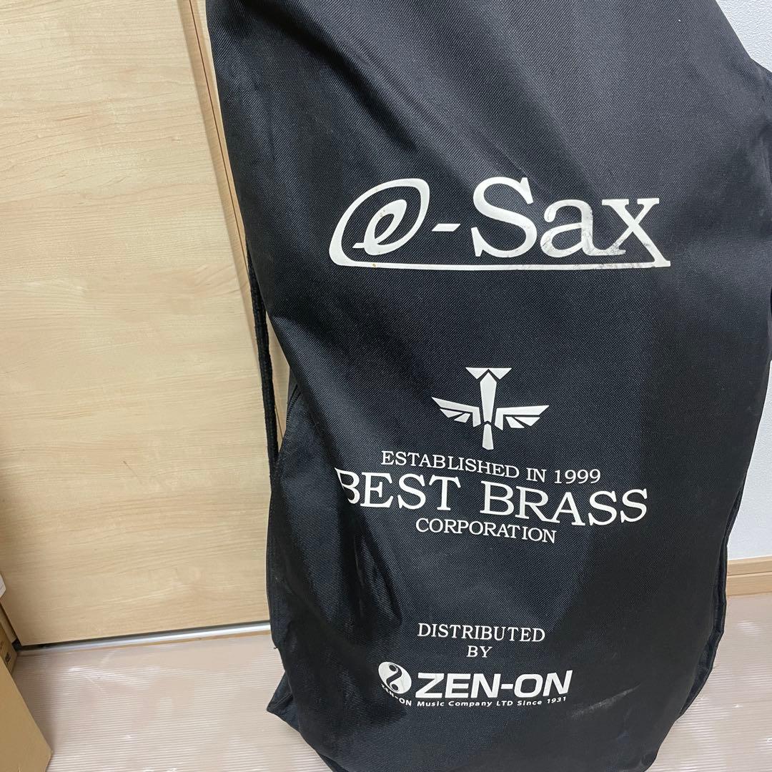 BEST BRASS e-Sax 電子ミュート　消音器　ケース付　テナーサックス