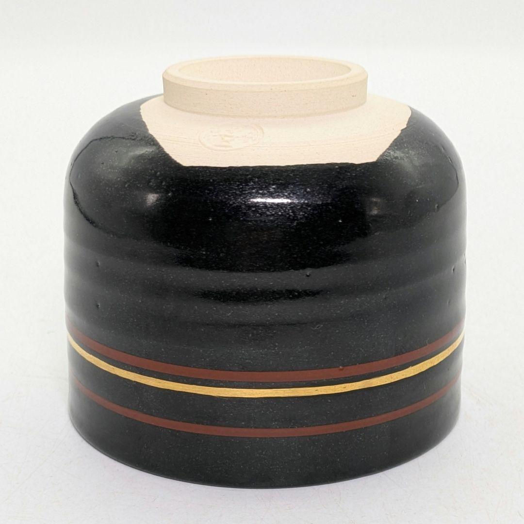 五代尾関作十郎 犬山焼 仁清写茶碗（書付 松尾流十一代家