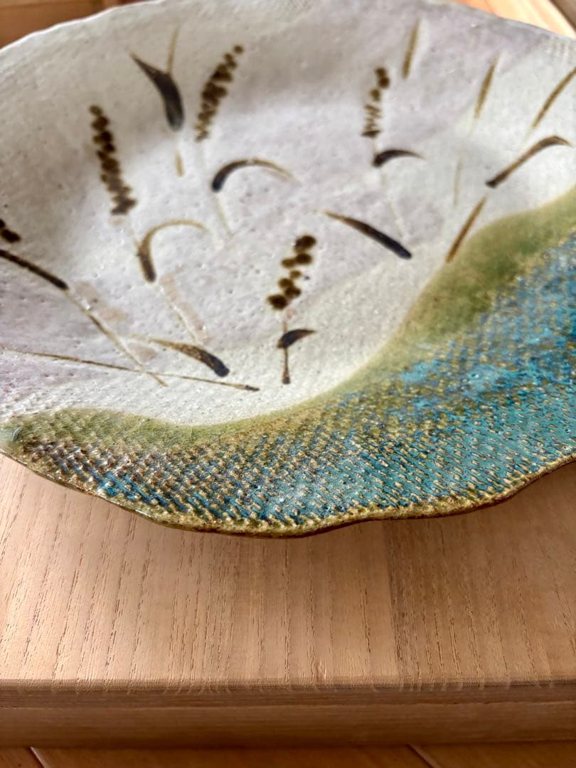 #大皿3枚セット（木箱付き）太田富隆　武田敏男