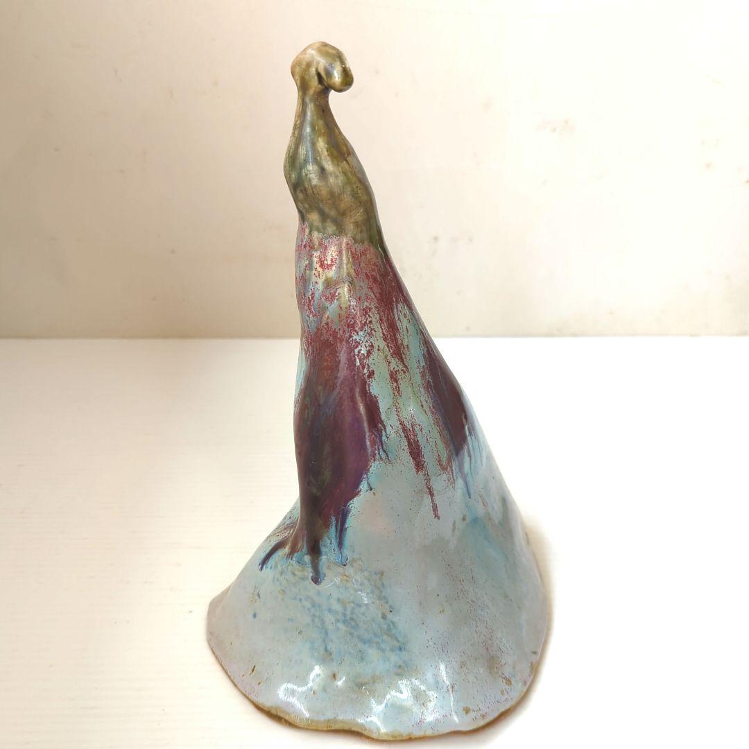 Bronze Statueブロンズ像『かなでる』 玉野 勢三 作品 置物オブジェ