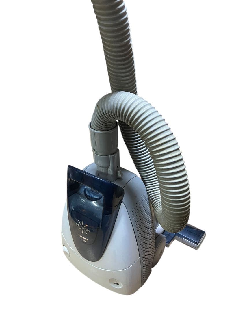 TOSHIBA 東芝　紙パック掃除機VC-S6E (L) 4年製　保証付　レトロ TOSHIBA 東芝 紙パック掃除機VC-S6E (L) 4年製 保証付 レトロ