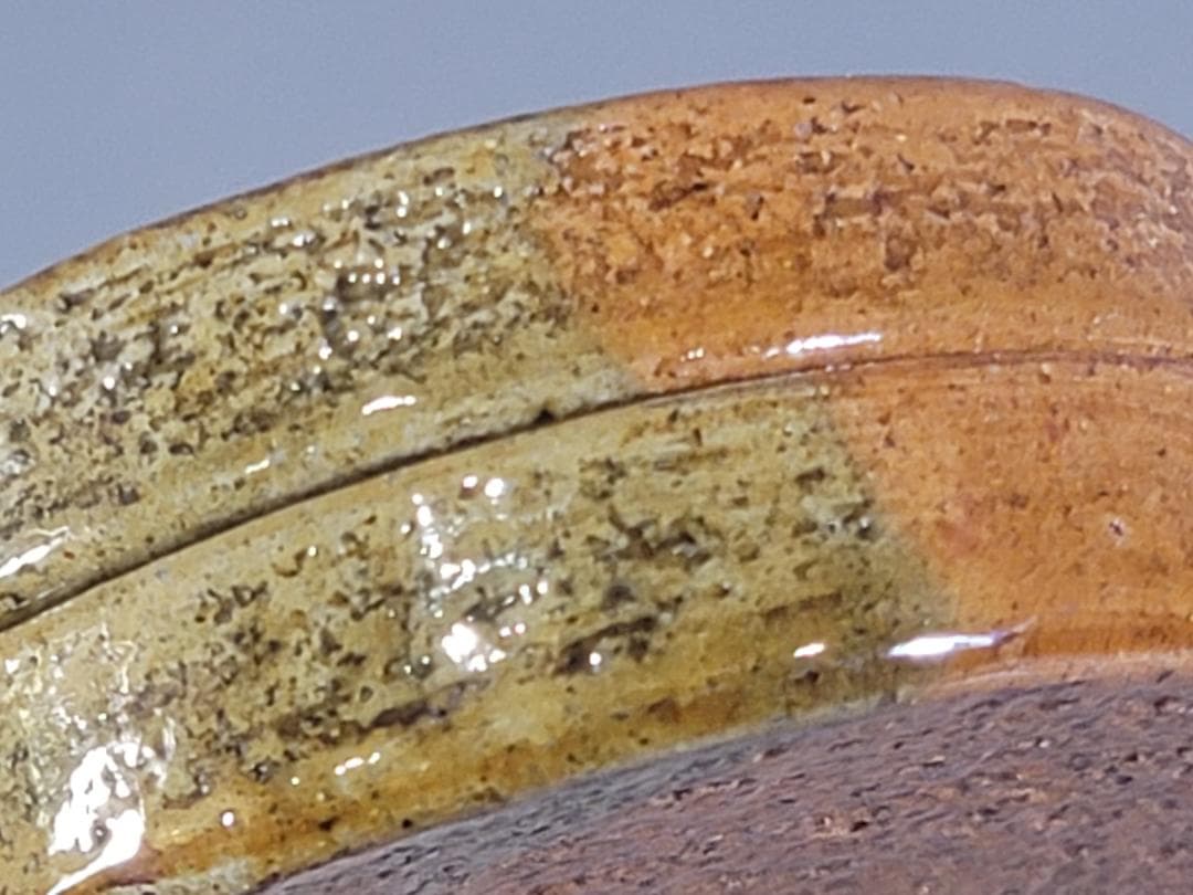 DT178 茶道具 十代 大樋長左衛門 一文字 香合 書付