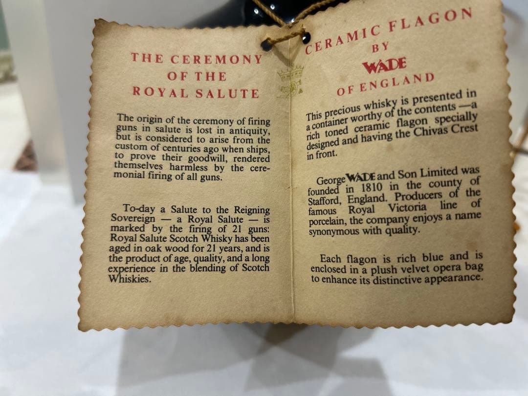 未開栓ウィスキー2本Royal Salute,Blanton Kentucky