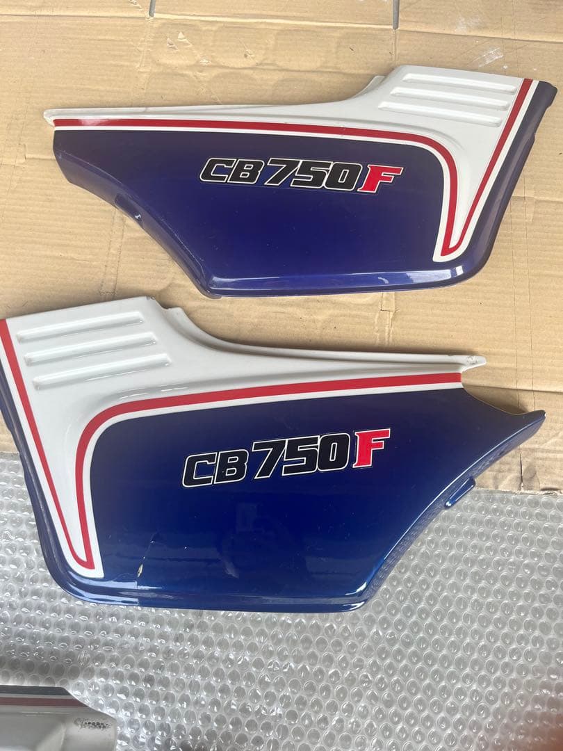 CB750F 青白外装セット cb750f外装一式 - メルカリ