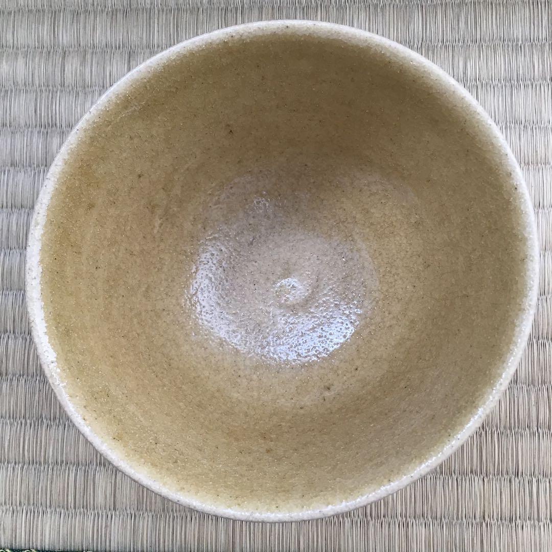 茶道具 黄瀬戸茶盌 背戸窯 加藤釥作 栞 共箱 S14CW