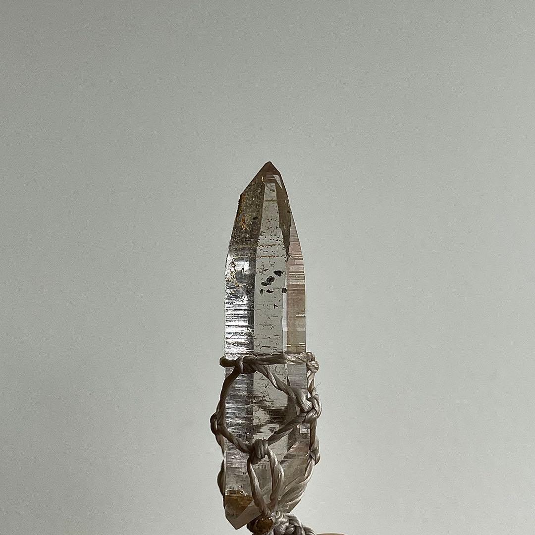 ヒマラヤ水晶 ガネッシュヒマール ＊ マクラメネックレス 59