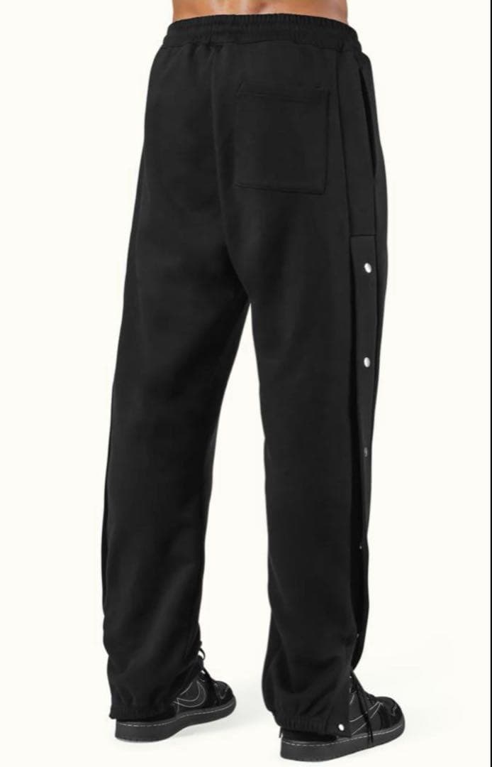 Lyft ボタンパンツ ブラック 田口純平さん着用