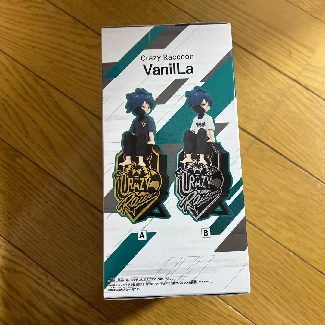 Crazy Raccoon　デスクトップフィギュア バニラ 2種 12箱セット