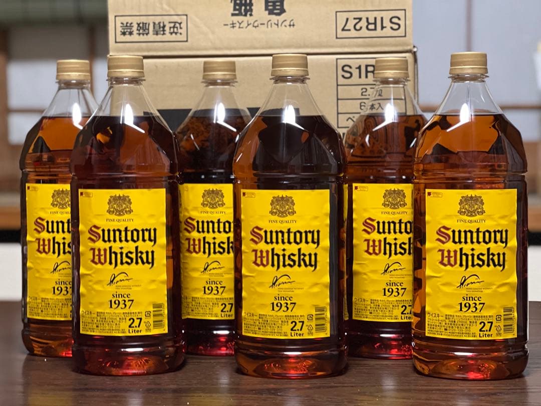 最安値‼️】サントリー角瓶2.7リットル✖️6本