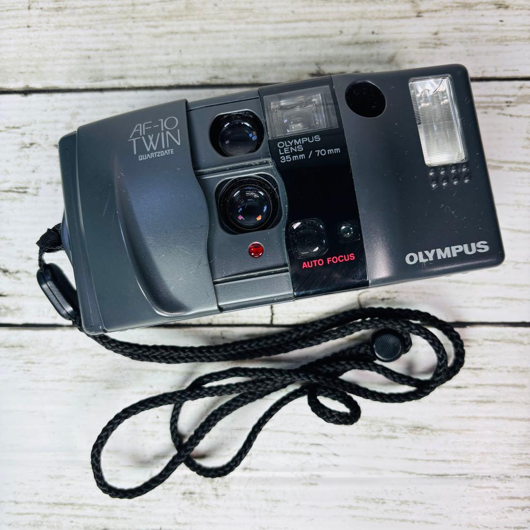動作良好】OLYMPUS AF-10 TWIN QUARTZ DATE - メルカリ