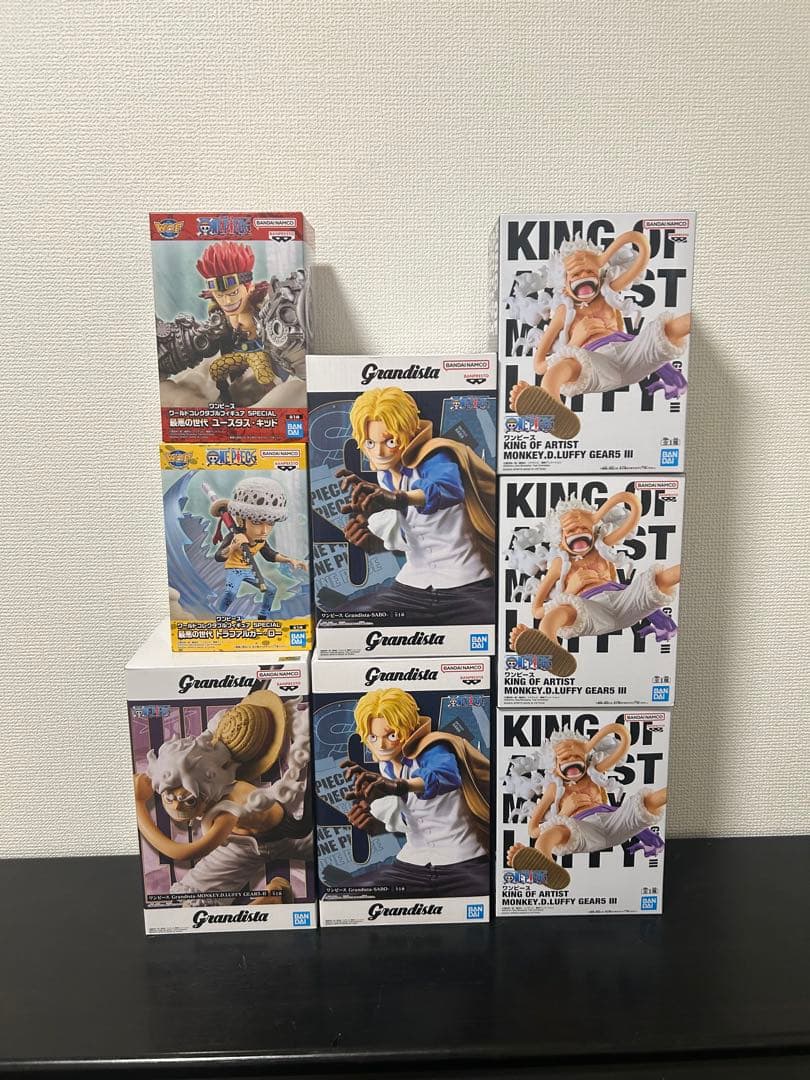 ワンピース ワールドコレクタブルフィギュア SPECIAL キッド ロー 6個