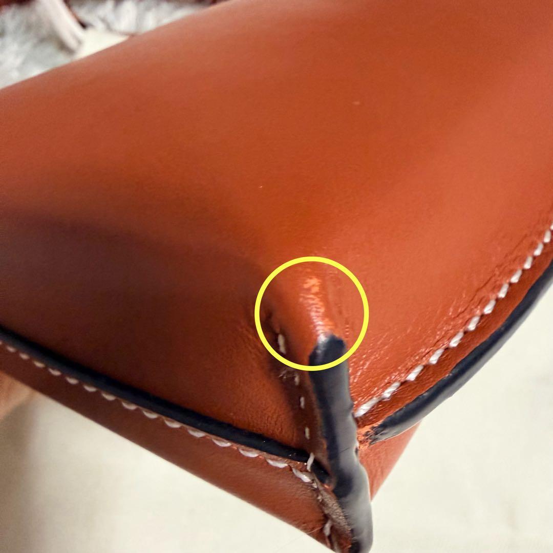 【最終値下げ】ロエベ LOEWE ゲートポケット　ショルダーバッグ本革　レザー