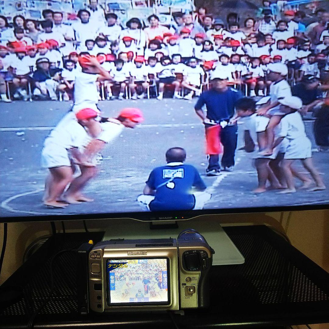 ★再生可能 SHARP ミニ DV ビデオカメラ VL-EX2