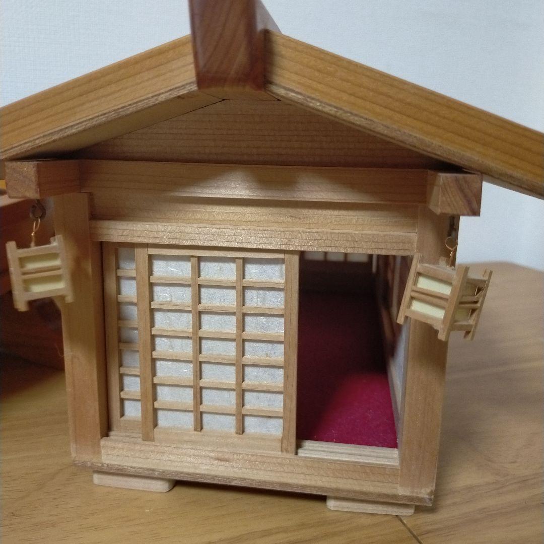 美品】屋形船 木工職人 手仕事 木工細工 舟盛り