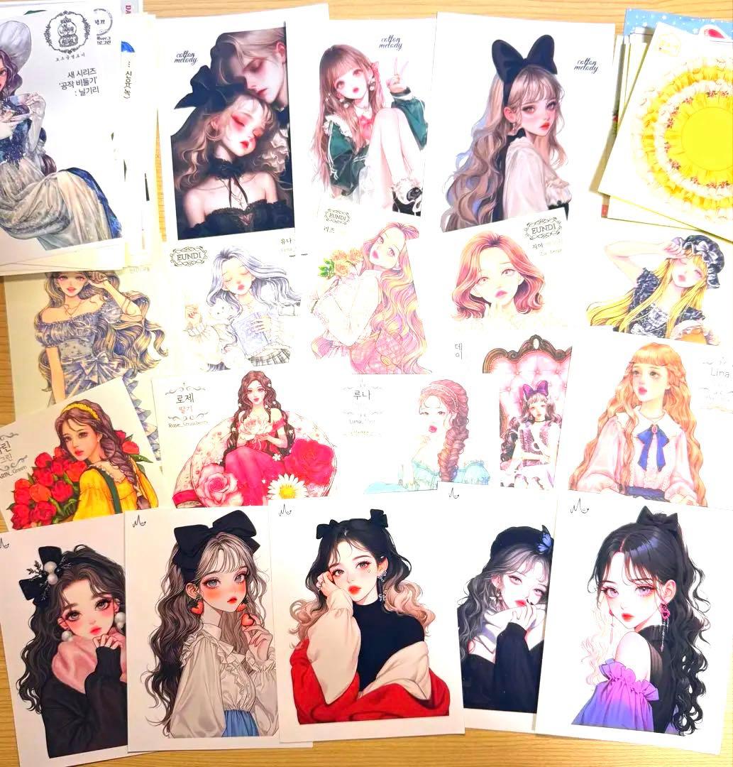 最終!!海外マステ☆48巻他まとめ売り コラージュ素材、人物ステッカー等♡おまけ