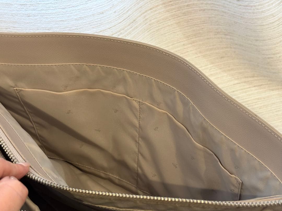 【姉妹ママさん専用】agnes b. アニエスベー バッグ ベージュ トートバッ