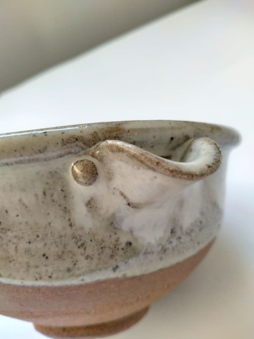 朝鮮唐津 片口 13代太郎右衛門 掛け分け 素晴らしい景色 料理鉢