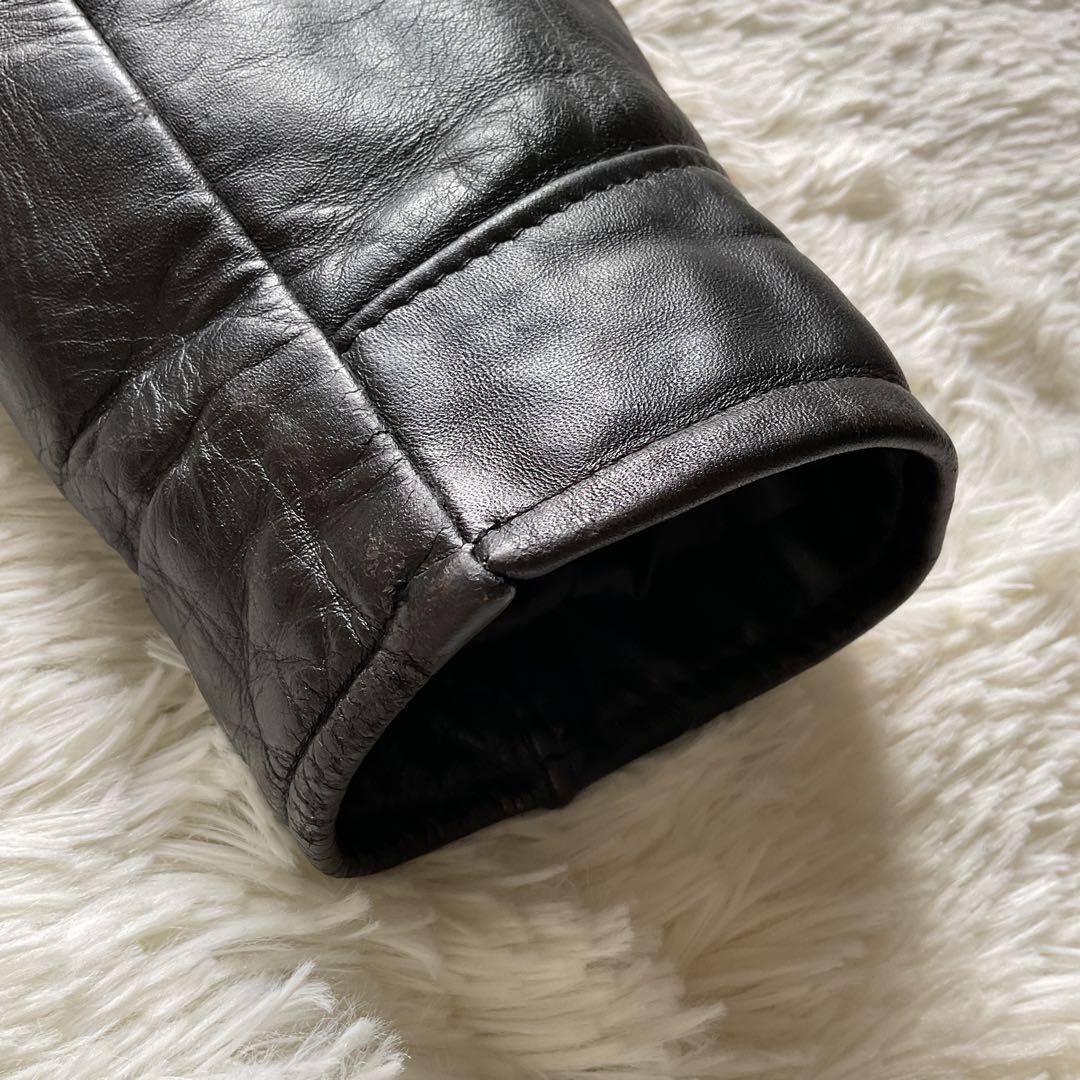 美品✨ schott AT101 レザージャケット シングルライダース 40 黒