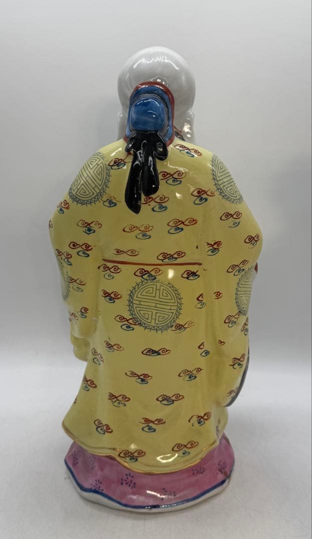 中国 景徳鎮製 色絵 禄星寿星像 送料込み251222 - メルカリ