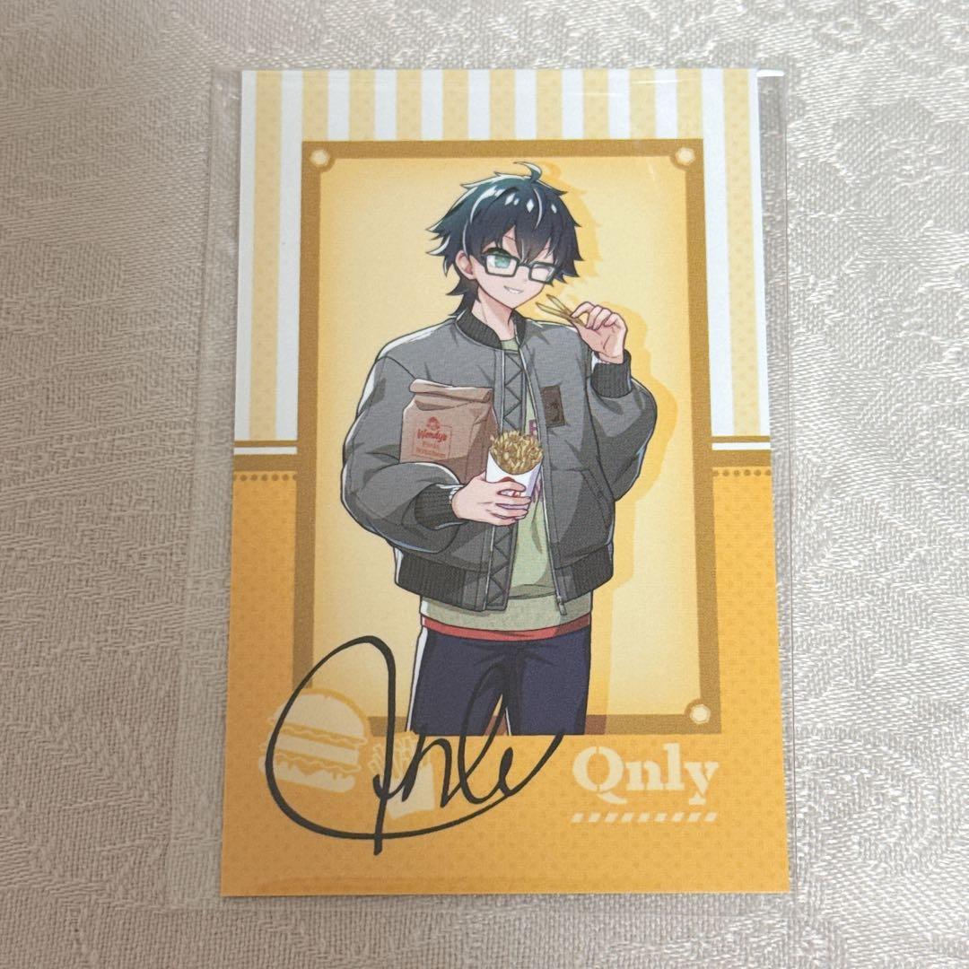 ドズル社 ウェンディーズ ファーストキッチンコラボ フォトカード おん