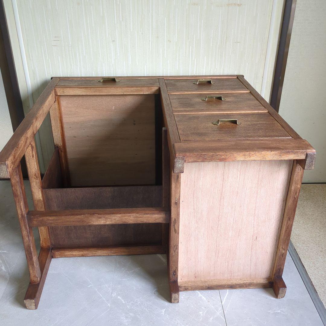 昭和5年 小振りなアンティーク机 デスク