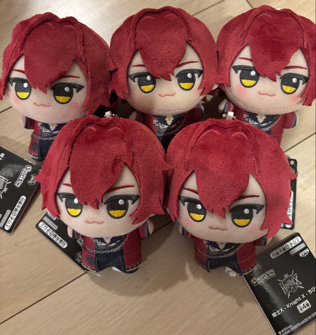 匿名配送　5個　騎士X ちびぐるみ ぬいぐるみ ばぁう 匿名配送 5個 騎士X ちびぐるみ ぬいぐるみ ばぁう 騎士X - Knight X