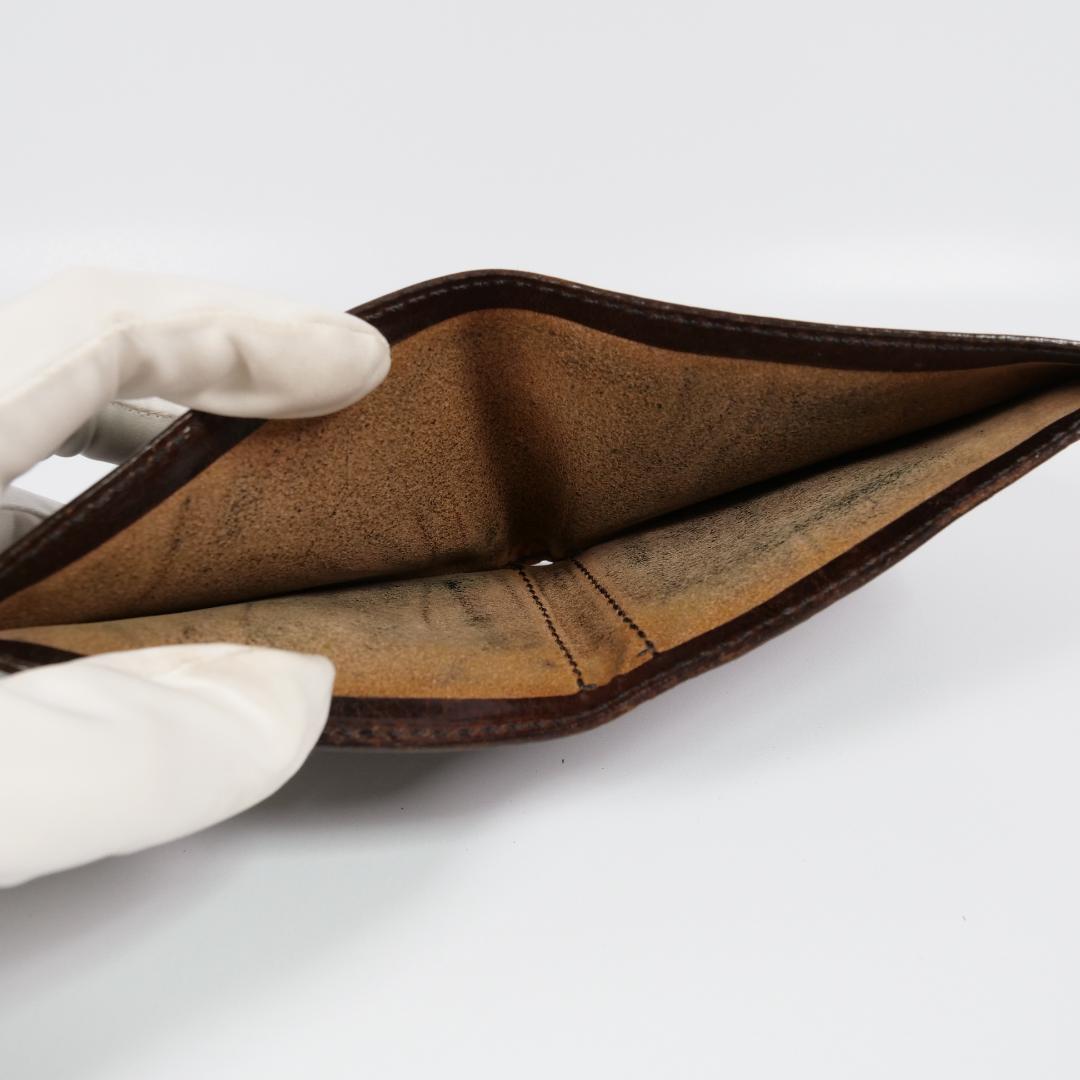 良品✨ HENRY BEGUELIN エンリーべグリン 二つ折り財布 ブラウン