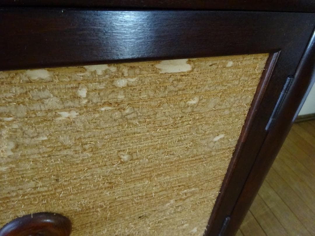 ちゃちゃ様専用 松本民芸家具 A型電話台 ミズメザクラ 飾り台 花台 葛布 和